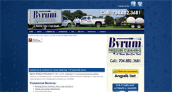Desktop Screenshot of byrumpressurecleaning.com